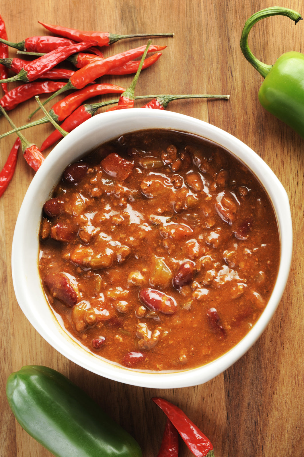 Traditional Beef Chili Bowl (serves 1)