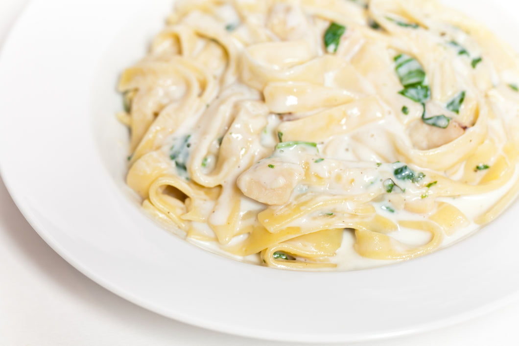 Chicken Alfredo (serves 1)